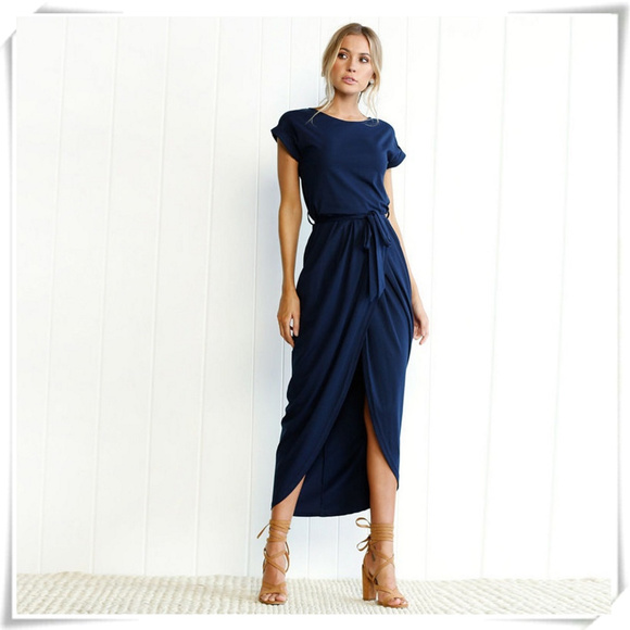 Dresses & Skirts - Boho midi maxi summer elegant sun dress NWOT